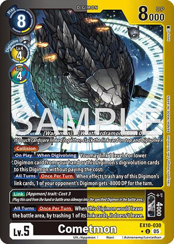 Cometmon [EX10-030] (Limited Foil) [Sinister Order] - Destination Retro