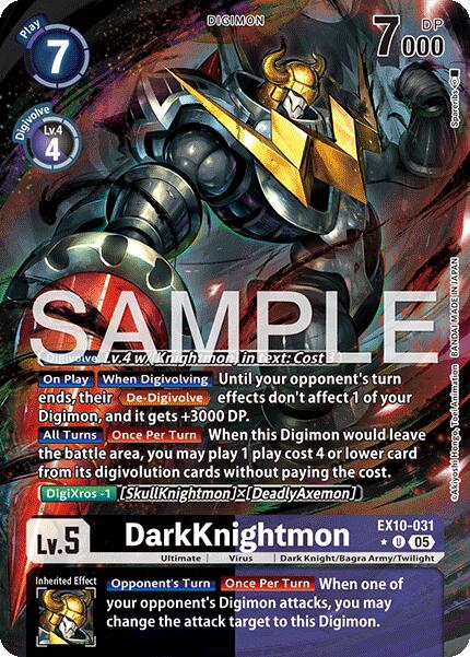 DarkKnightmon [EX10-031] (Alternate Art) [Sinister Order] - Destination Retro
