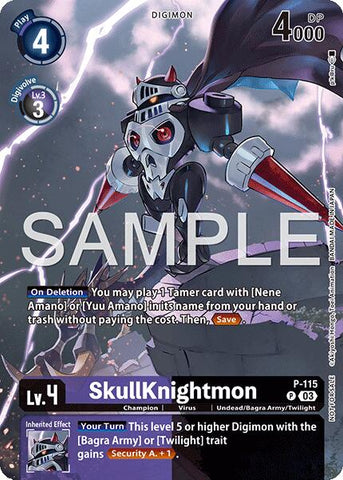 SkullKnightmon [P-115] - P-115 (Sinister Order Legend Pack) [Sinister Order] - Destination Retro
