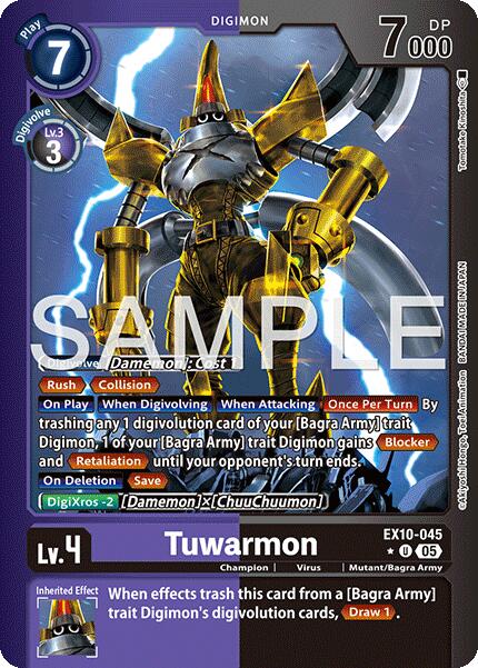 Tuwarmon [EX10-045] (Limited Foil) [Sinister Order] - Destination Retro