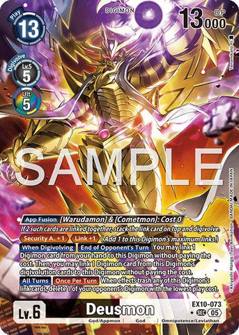 Deusmon [EX10-073] (Alternate Art) [Sinister Order] - Destination Retro