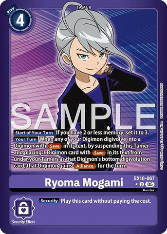 Ryoma Mogami [EX10-067] (Limited Foil) [Sinister Order] - Destination Retro