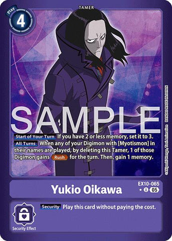 Yukio Oikawa [EX10-065] (Limited Foil) [Sinister Order] - Destination Retro