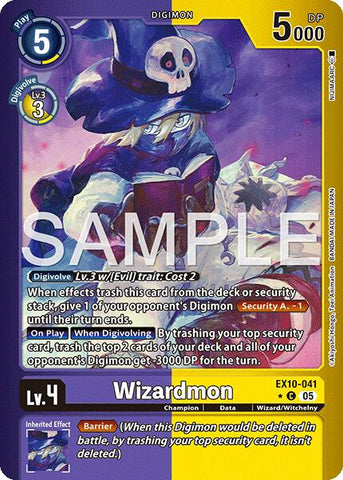 Wizardmon [EX10-041] (Limited Foil) [Sinister Order] - Destination Retro