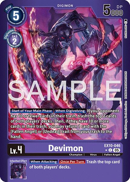 Devimon [EX10-046] (Limited Foil) [Sinister Order] - Destination Retro
