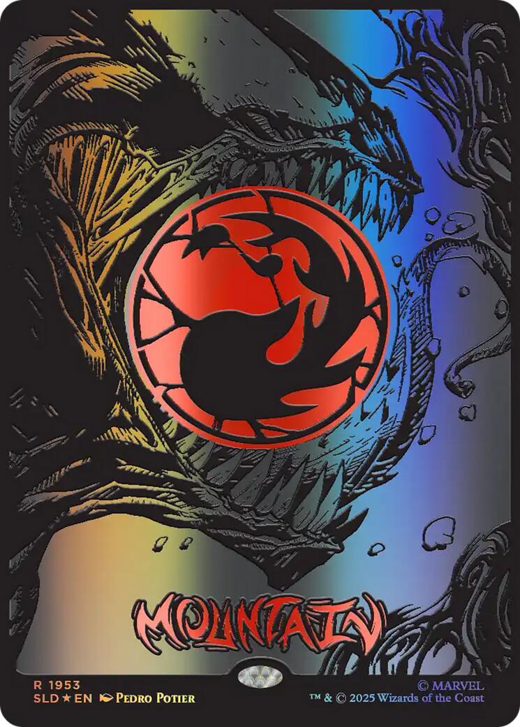 Mountain (1953) (Raised Foil) [Secret Lair Drop Series] - Destination Retro
