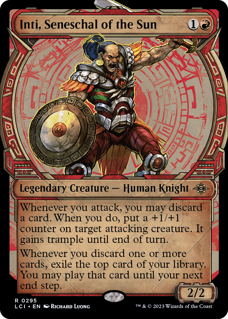 Inti, Seneschal of the Sun (Showcase) [The Lost Caverns of Ixalan] - Destination Retro