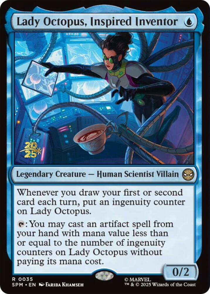 Lady Octopus, Inspired Inventor [Marvel's Spider-Man Prerelease Promos] - Destination Retro