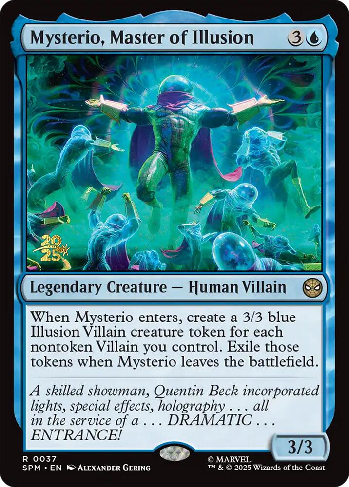 Mysterio, Master of Illusion [Marvel's Spider-Man Prerelease Promos] - Destination Retro