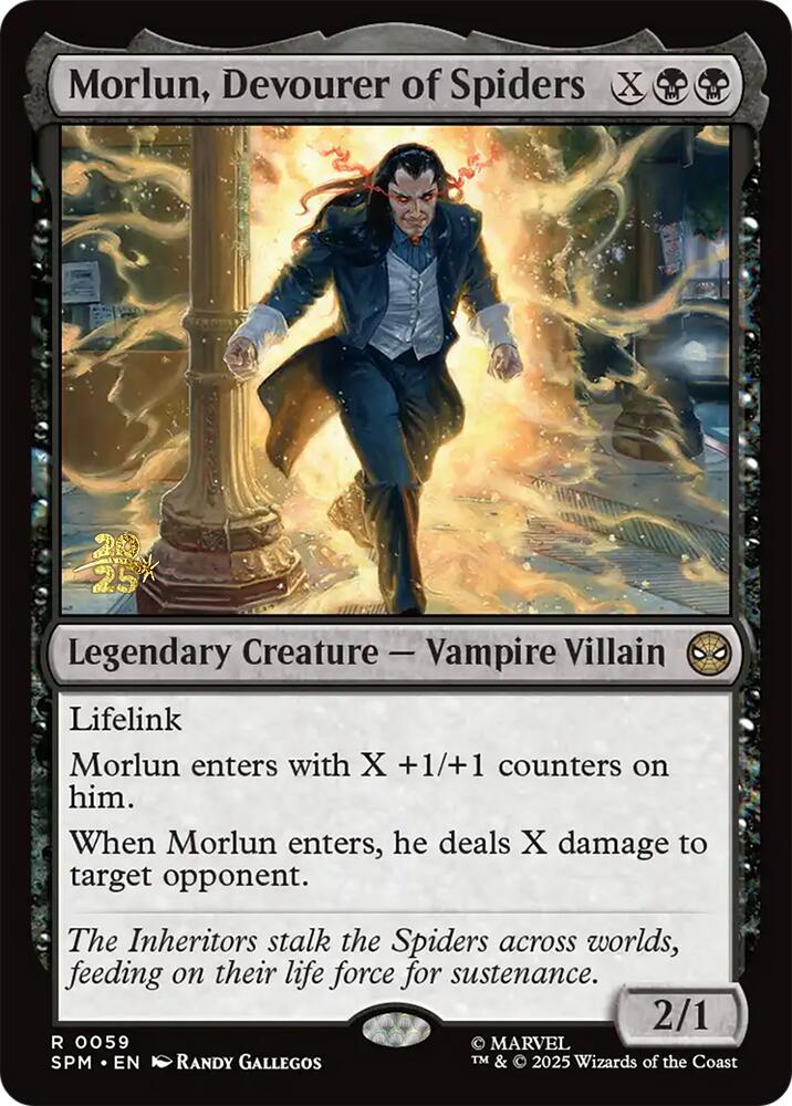 Morlun, Devourer of Spiders [Marvel's Spider-Man Prerelease Promos] - Destination Retro