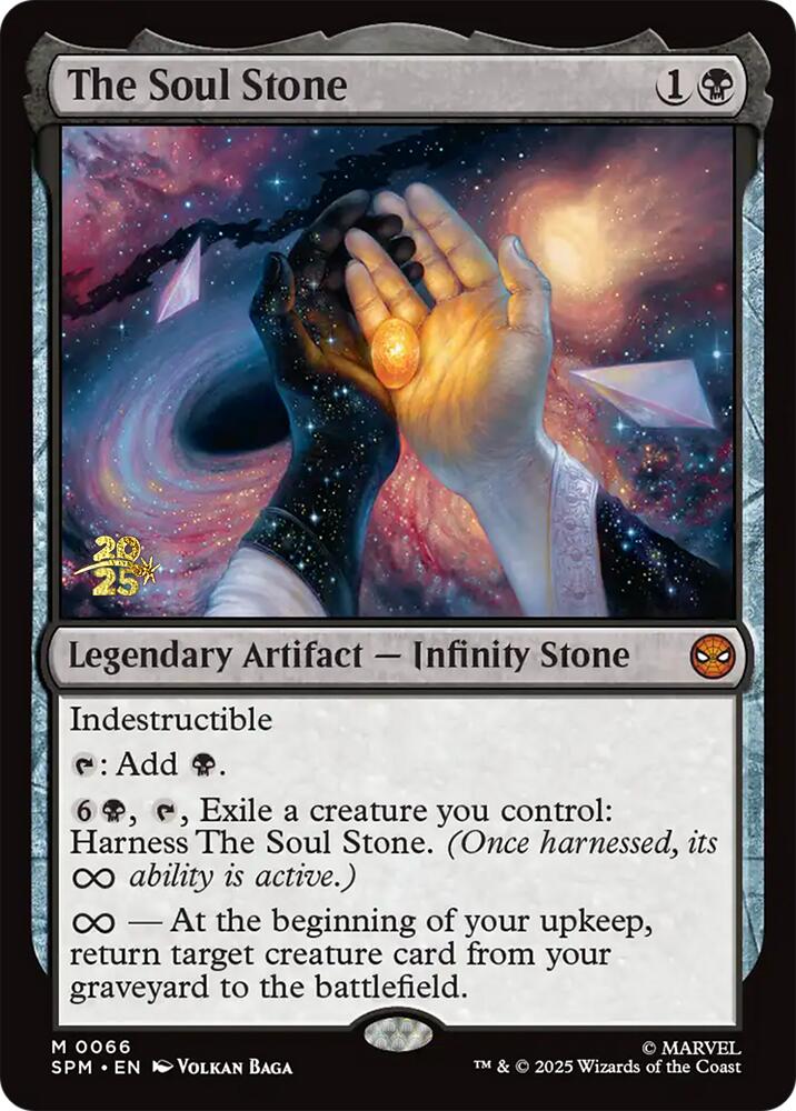 The Soul Stone [Marvel's Spider-Man Prerelease Promos] - Destination Retro