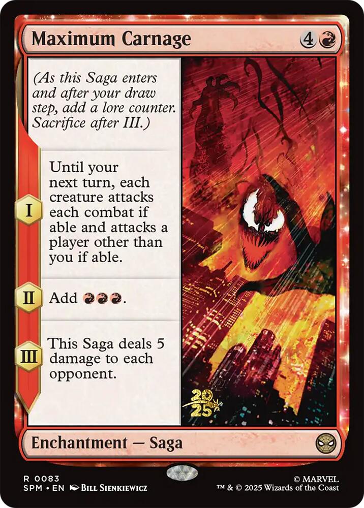 Maximum Carnage [Marvel's Spider-Man Prerelease Promos] - Destination Retro