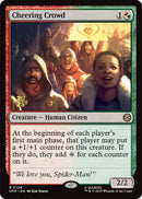 Cheering Crowd [Marvel's Spider-Man Prerelease Promos] - Destination Retro
