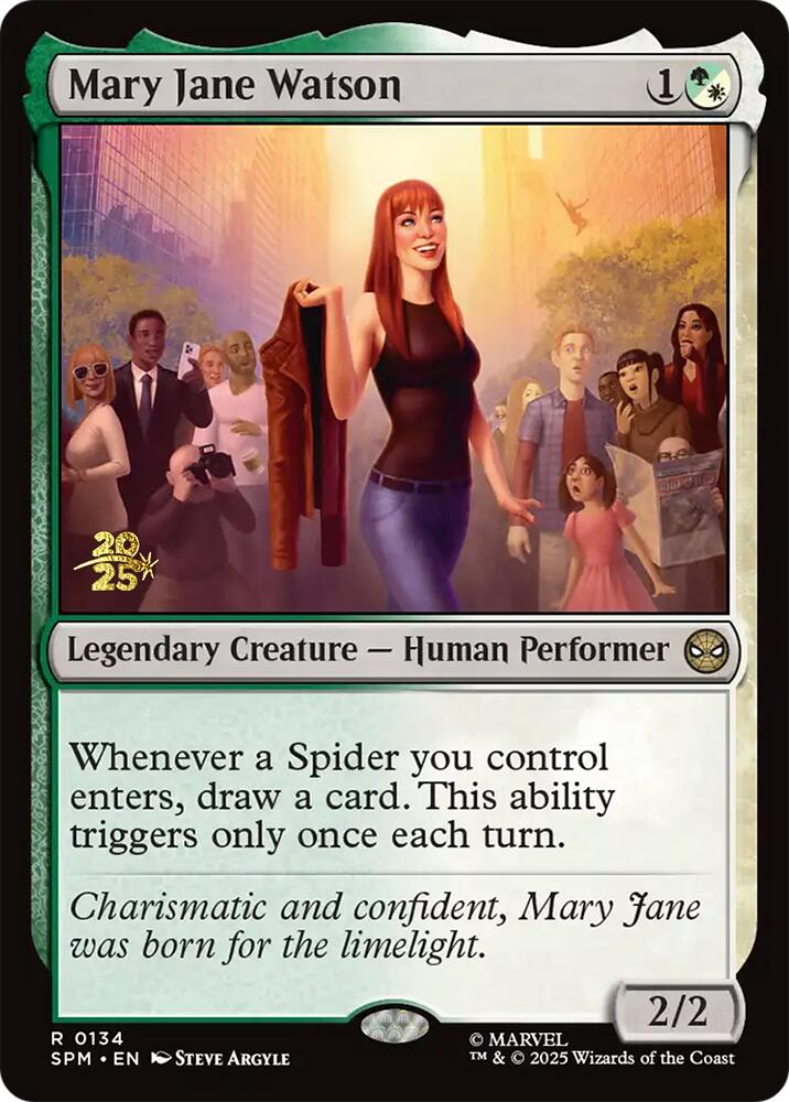 Mary Jane Watson [Marvel's Spider-Man Prerelease Promos] - Destination Retro