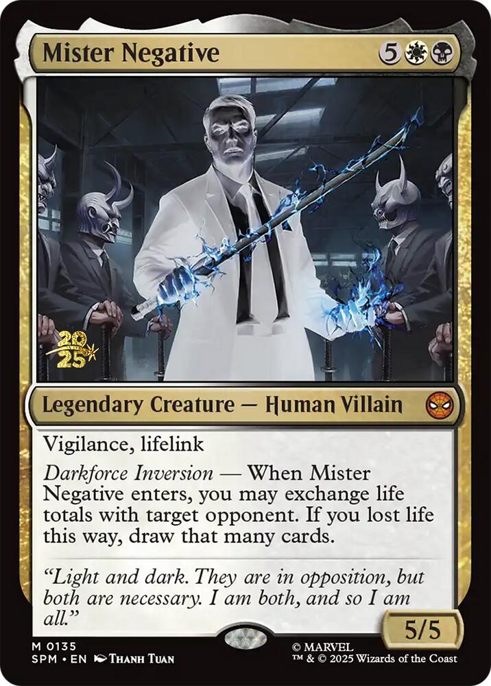 Mister Negative [Marvel's Spider-Man Prerelease Promos] - Destination Retro