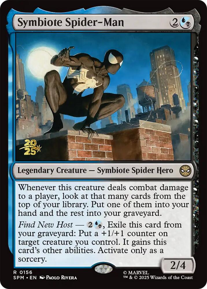 Symbiote Spider-Man [Marvel's Spider-Man Prerelease Promos] - Destination Retro
