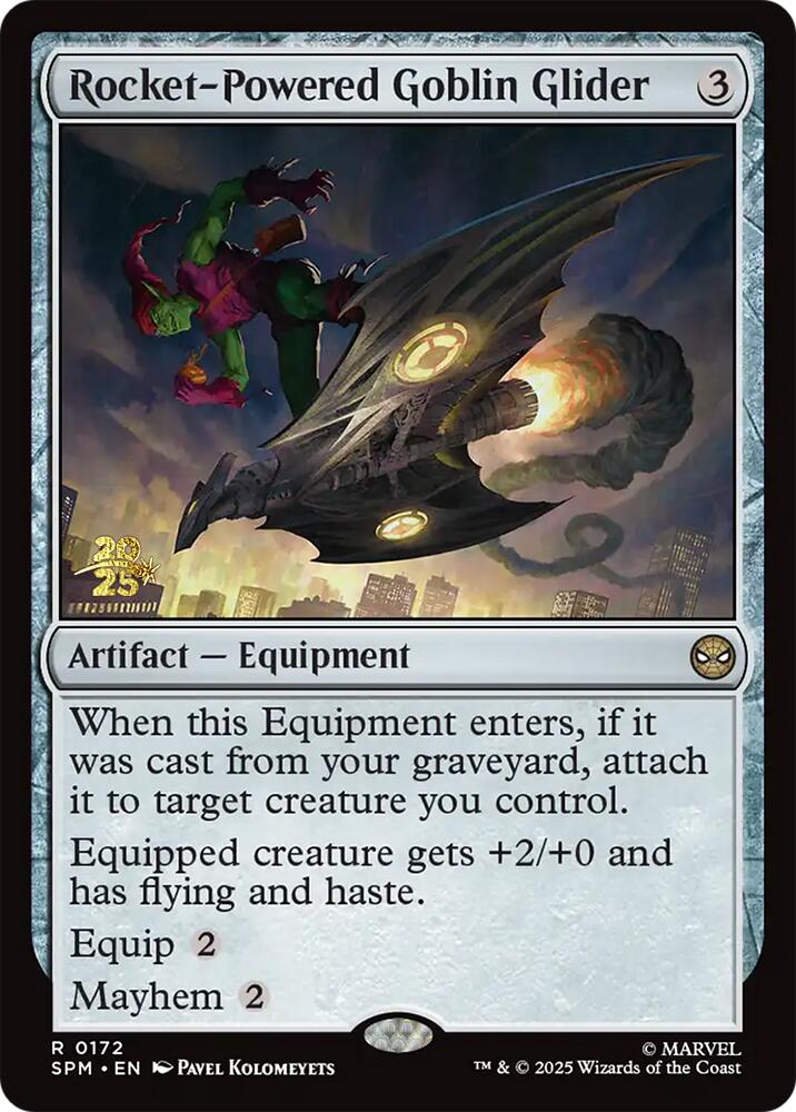 Rocket-Powered Goblin Glider [Marvel's Spider-Man Prerelease Promos] - Destination Retro