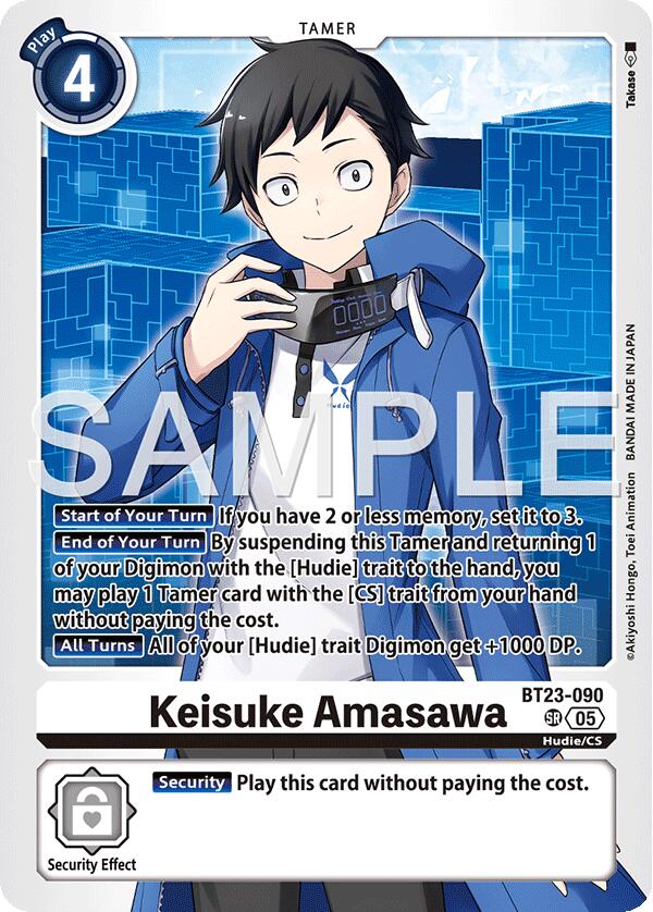 Keisuke Amasawa [BT23-090] [Hackers' Slumber] - Destination Retro