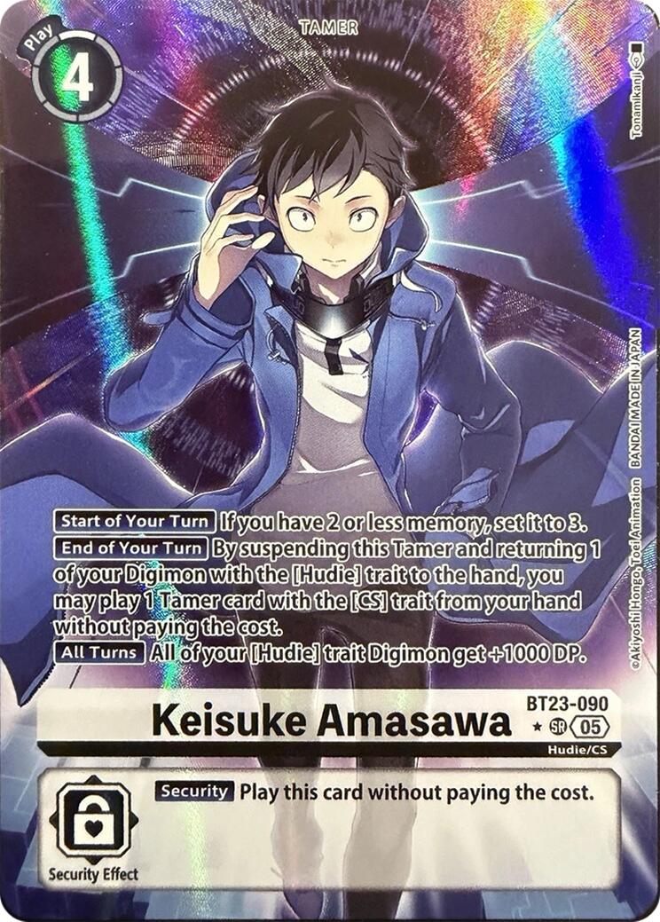Keisuke Amasawa [BT23-090] (Alternate Art) [Hackers' Slumber] - Destination Retro