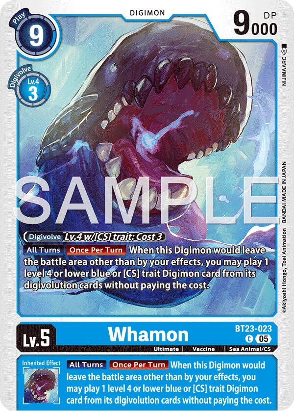 Whamon [BT23-023] [Hackers' Slumber] - Destination Retro