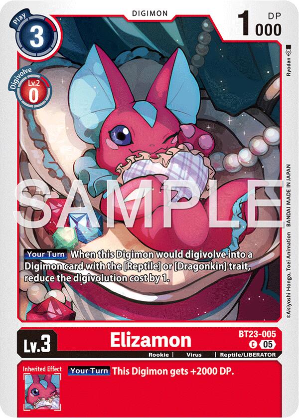 Elizamon [BT23-005] [Hackers' Slumber] - Destination Retro