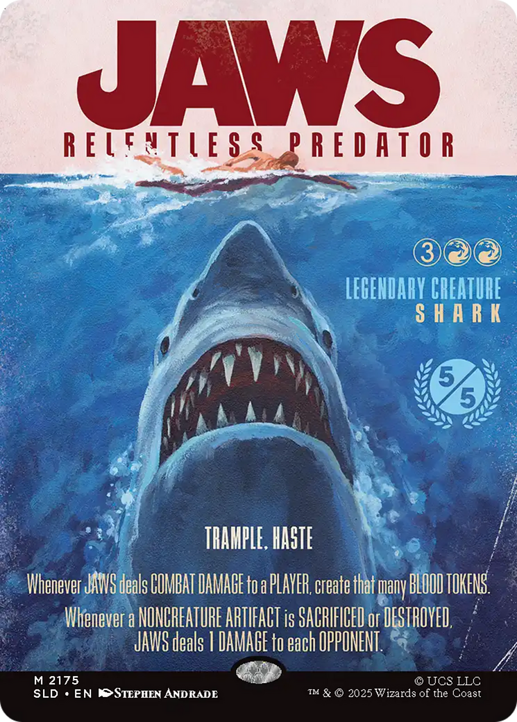 Jaws, Relentless Predator [Secret Lair Drop Series] - Destination Retro