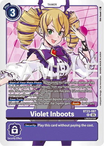 Violet Inboots [BT23-087] [Hackers' Slumber] - Destination Retro