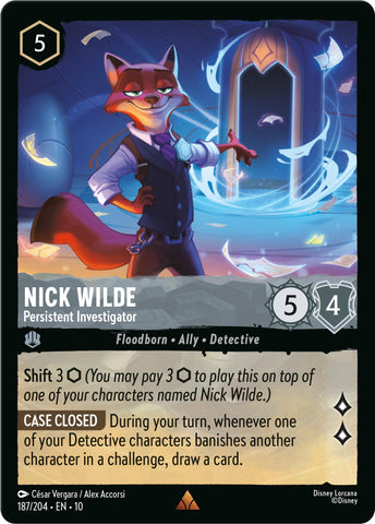 Nick Wilde - Persistent Investigator (187/204) [Whispers in the Well] - Destination Retro