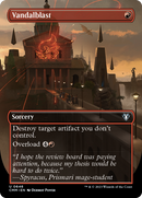 Vandalblast (Borderless Alternate Art) [Commander Masters] - Destination Retro