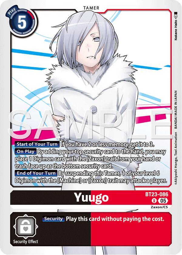 Yuugo [BT23-086] [Hackers' Slumber] - Destination Retro