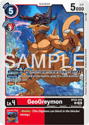 GeoGreymon [BT23-010] [Hackers' Slumber] - Destination Retro