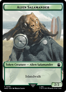 Alien // Alien Salamander Double-Sided Token [Doctor Who Tokens] - Destination Retro