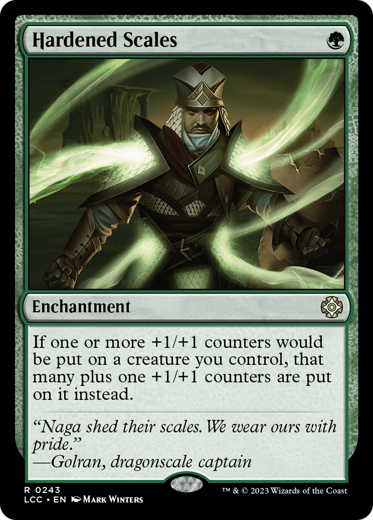 Hardened Scales [The Lost Caverns of Ixalan Commander] - Destination Retro