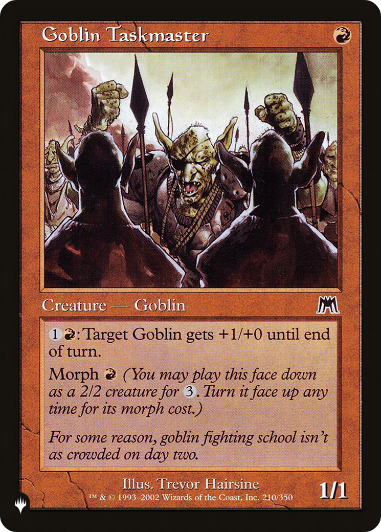 Goblin Taskmaster [The List] - Destination Retro