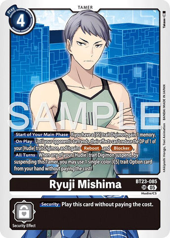 Ryuji Mishima [BT23-085] [Hackers' Slumber] - Destination Retro