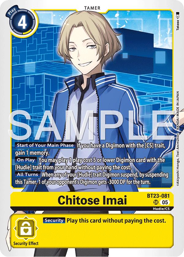 Chitose Imai [BT23-081] [Hackers' Slumber] - Destination Retro