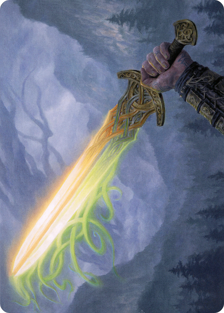 Sword of Hearth and Home Art Card [Modern Horizons 2 Art Series] - Destination Retro