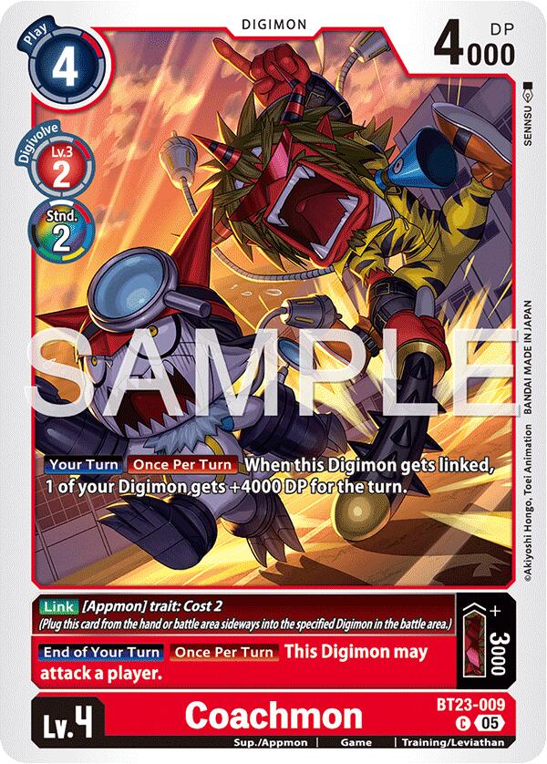 Coachmon [BT23-009] [Hackers' Slumber] - Destination Retro