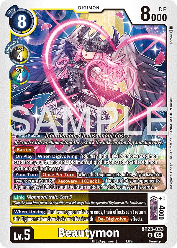 Beautymon [BT23-033] [Hackers' Slumber] - Destination Retro
