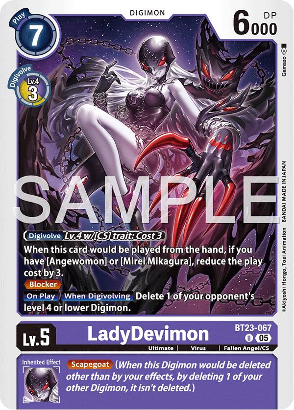 LadyDevimon [BT23-067] [Hackers' Slumber] - Destination Retro
