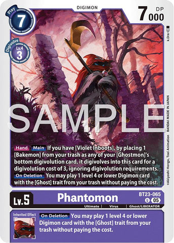 Phantomon [BT23-065] [Hackers' Slumber] - Destination Retro