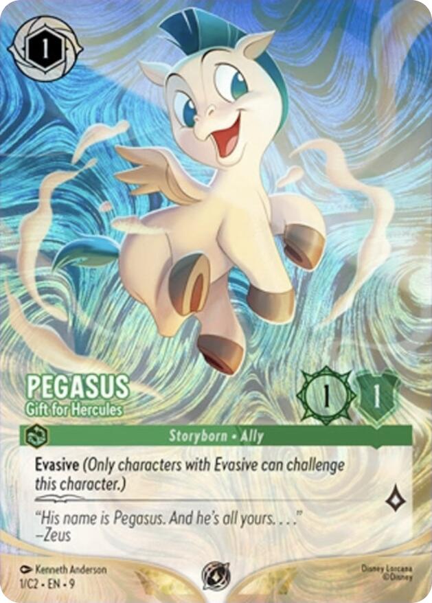 Pegasus - Gift for Hercules (1) [Promo Cards] - Destination Retro