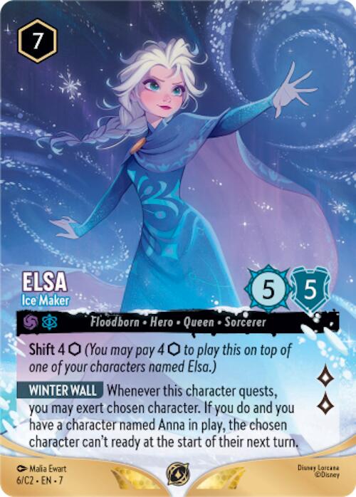 Elsa - Ice Maker (6) [Promo Cards] - Destination Retro