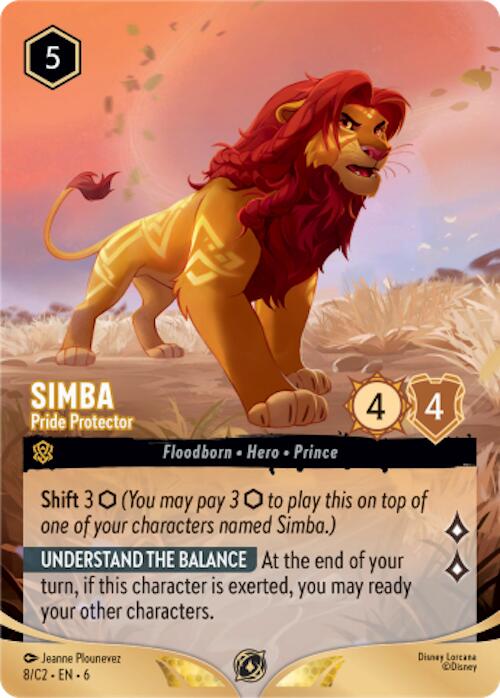 Simba - Pride Protector (8) [Promo Cards] - Destination Retro