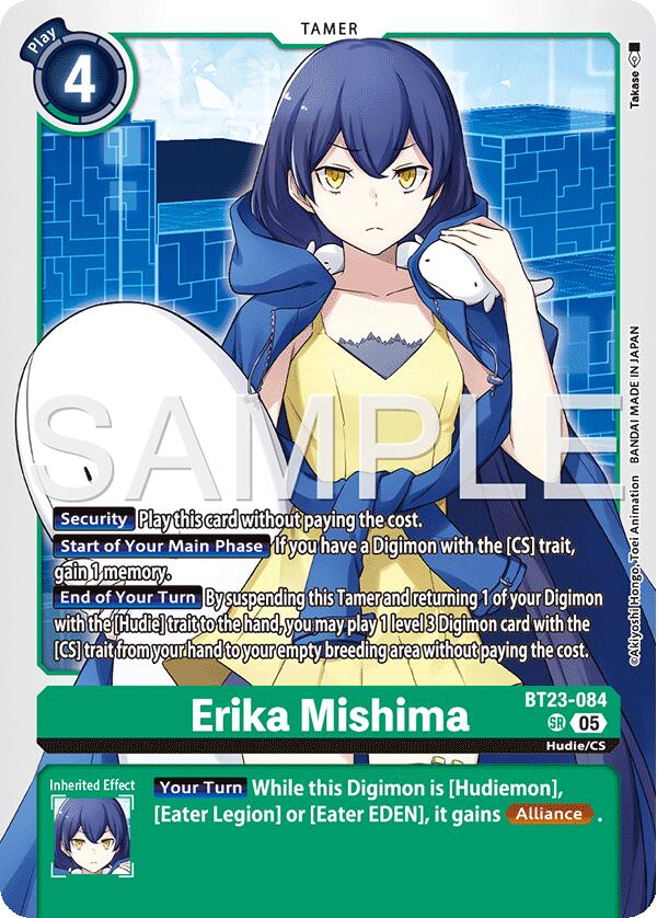 Erika Mishima [BT23-084] [Hackers' Slumber] - Destination Retro