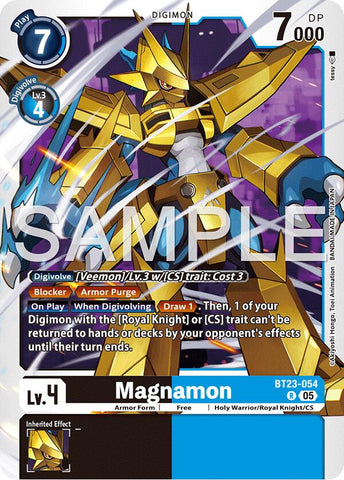 Magnamon [BT23-054] [Hackers' Slumber] - Destination Retro