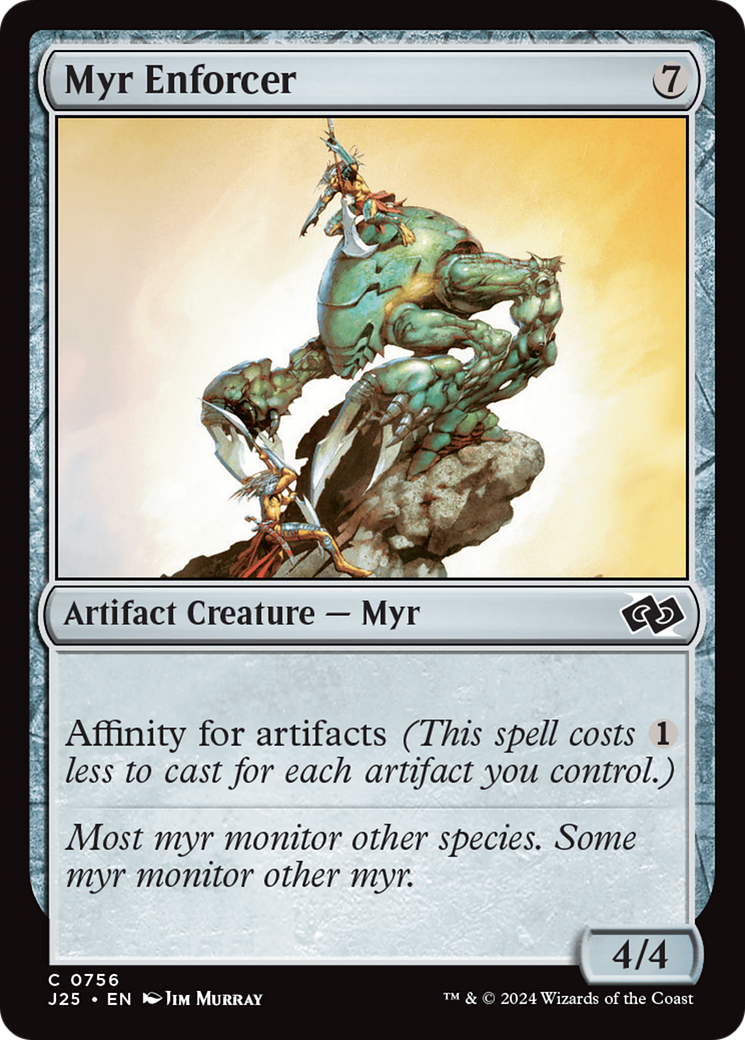 Myr Enforcer [Foundations Jumpstart] - Destination Retro