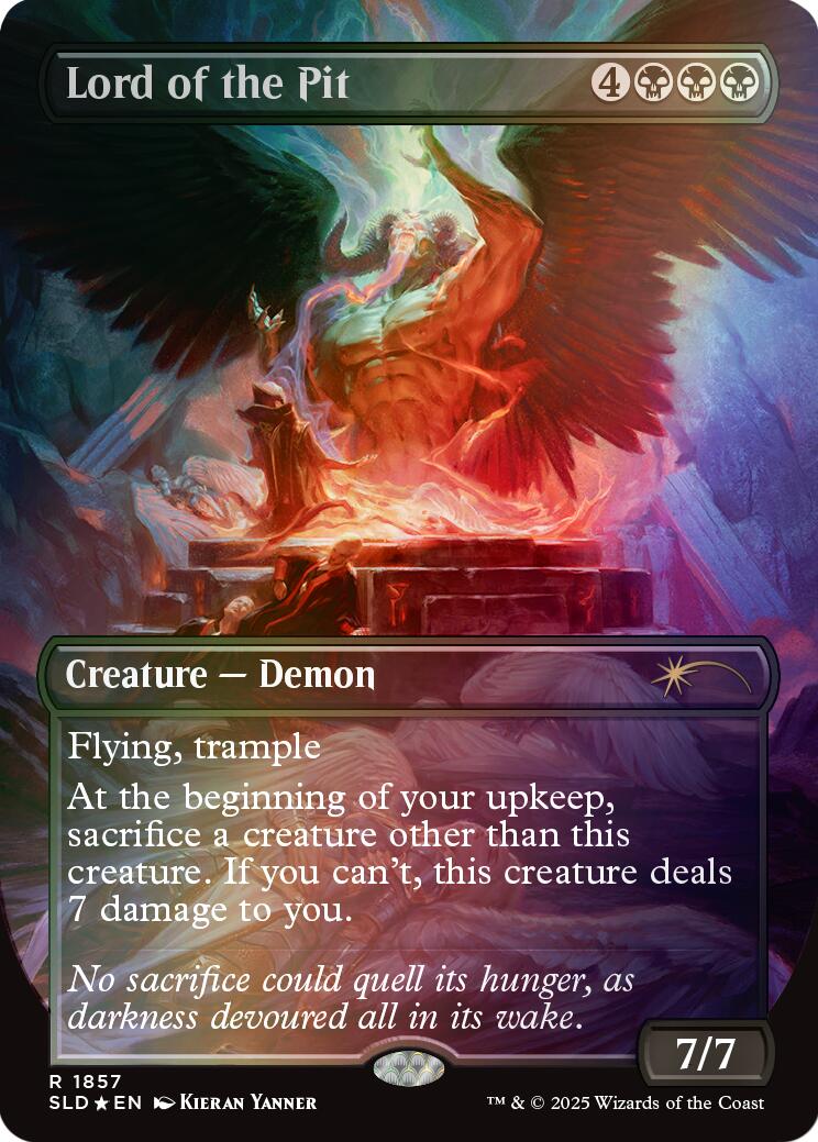 Lord of the Pit (Rainbow Foil) [Secret Lair Drop Series] - Destination Retro