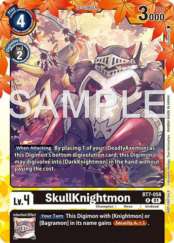 SkullKnightmon [BT7-058] (Regulation Battle Vol. 3 Winner) [Next Adventure] - Destination Retro