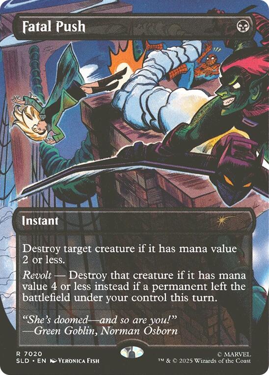 Fatal Push (7020) [Secret Lair Drop Series] - Destination Retro